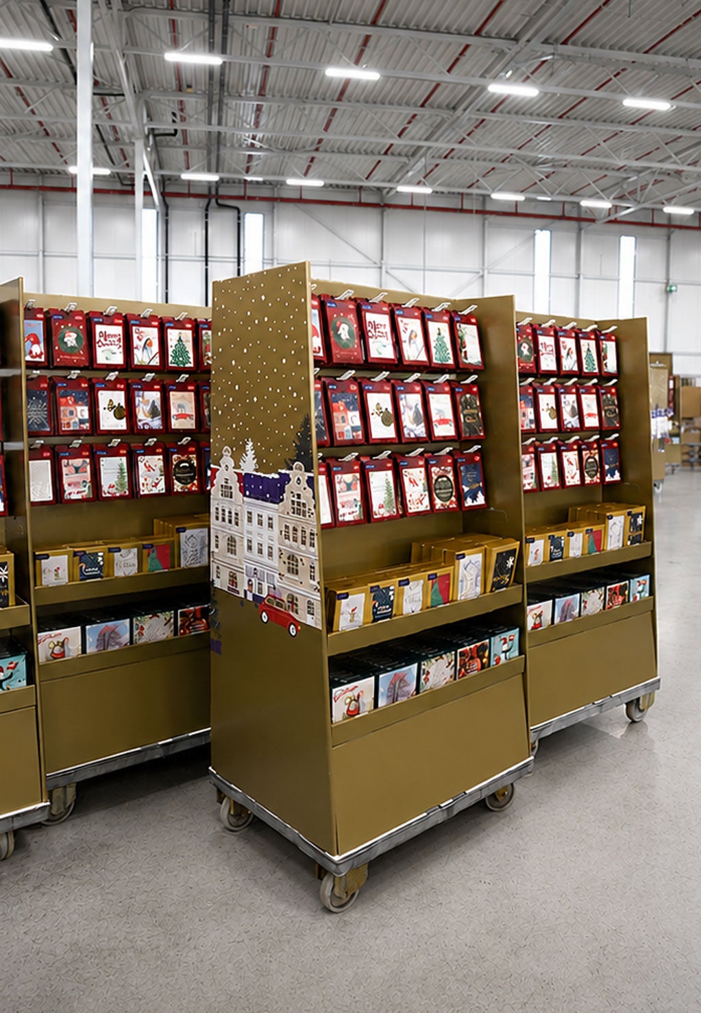 Hallmark displays afgevuld Hallmark displays afgevuld