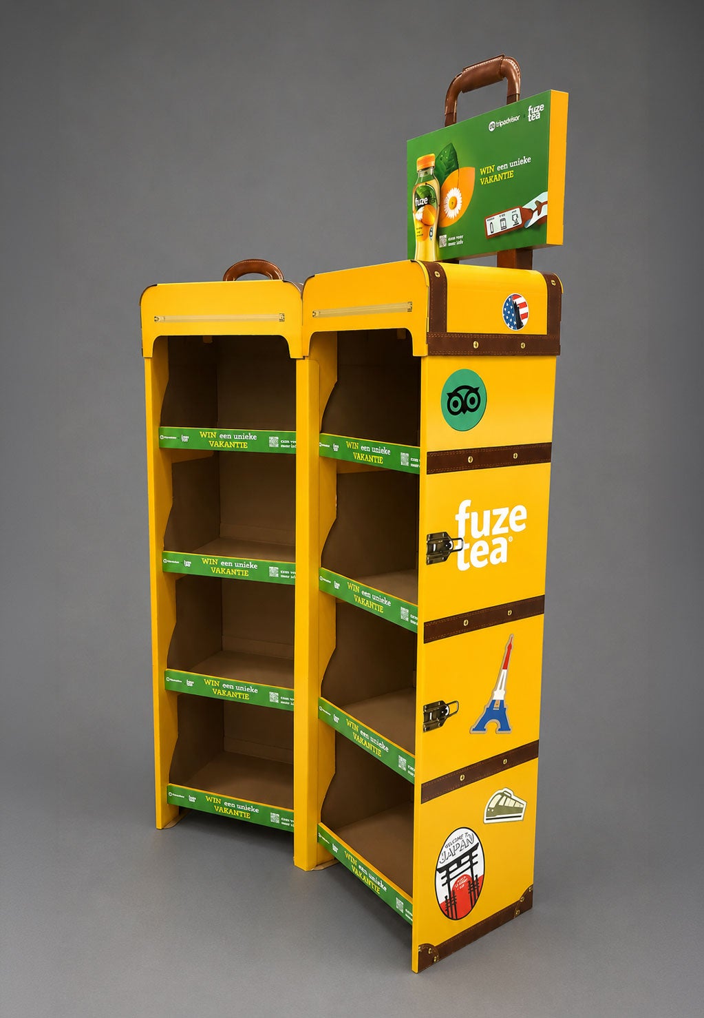2 Second HANG-IN Display koffers 2 Second HANG-IN Display koffers