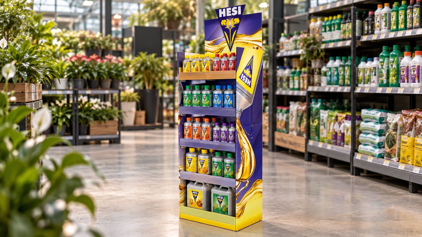 Foldable Shop - Hesi - Holbox Displays Foldable Shop - Hesi - Holbox Displays