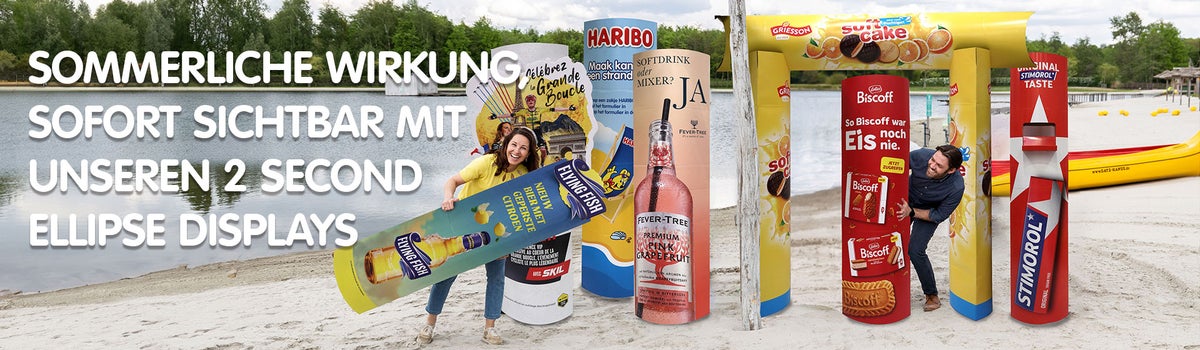 Zomerse impact met de ellipse display Zomerse impact met de ellipse display