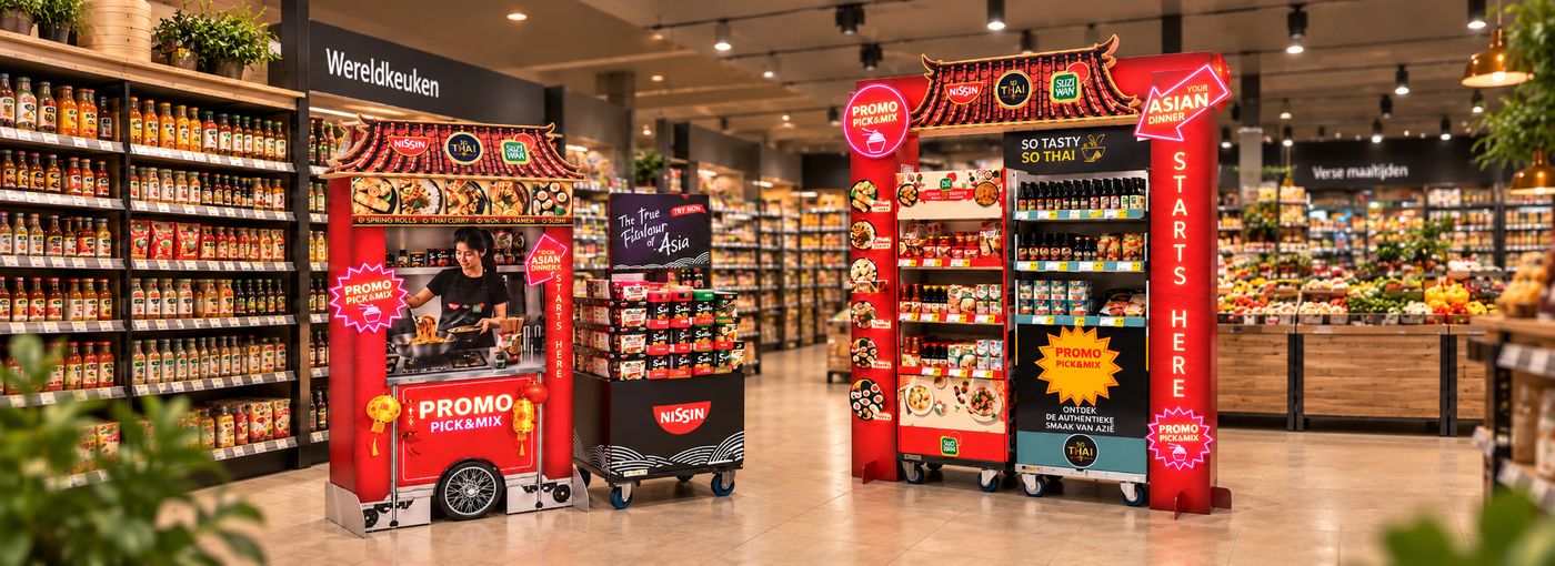 Aziatische Smaak in de Supermarkt Aziatische Smaak in de Supermarkt