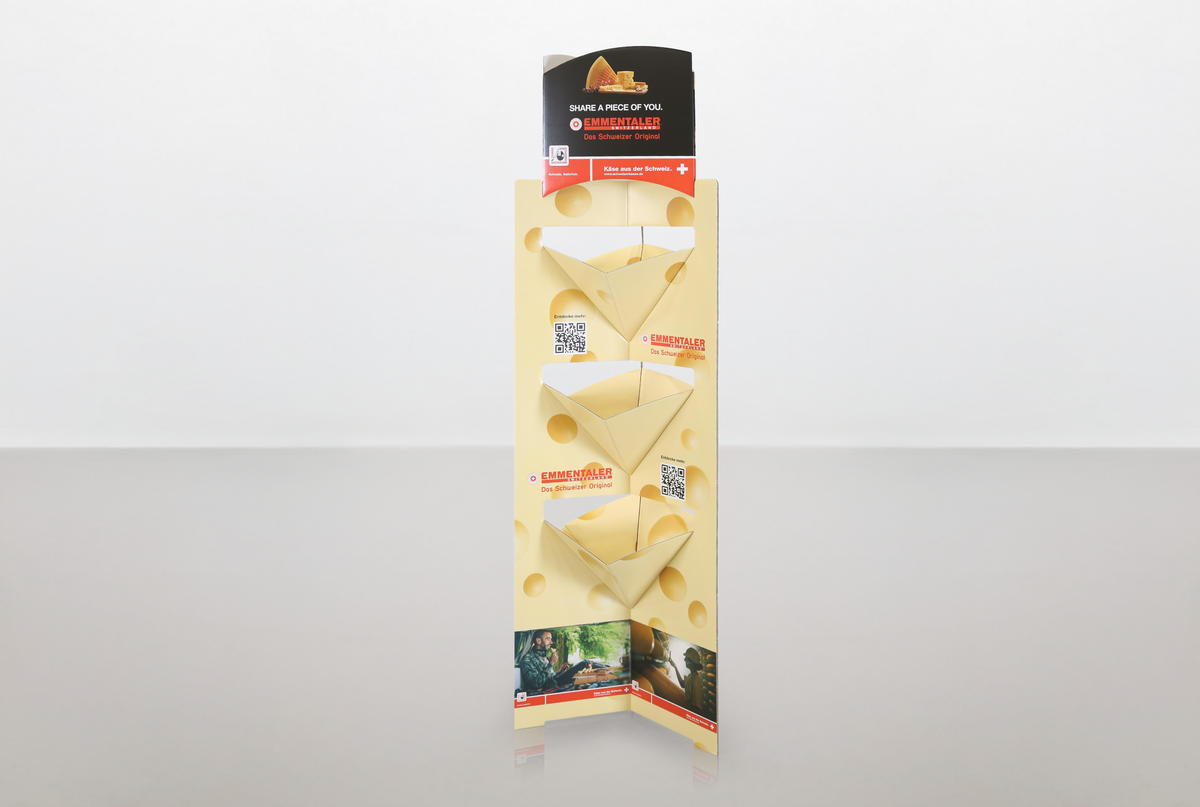 2 Second Tower Display - Emmentaler - Holbox 2 Second Tower Display - Emmentaler - Holbox