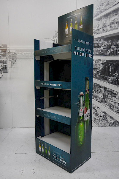 Foldable Shop Display