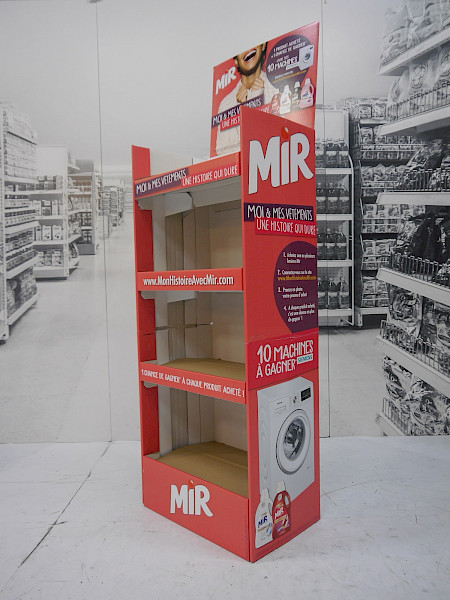 Foldable Shop Display
