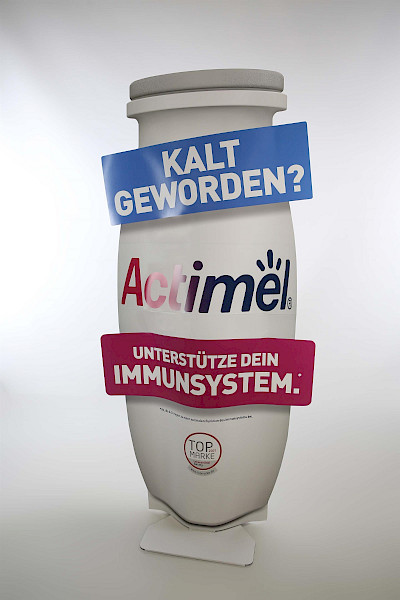 2 Second CONTOUR Display Actimel