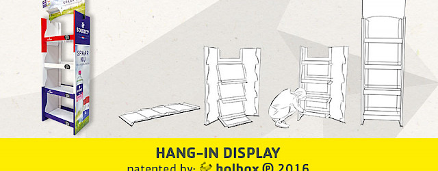 Hang-In Display patent Holbox